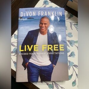 Live Free by DeVon Franklin Hardcover Book